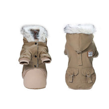 Load image into Gallery viewer, Warm winter pet clothes