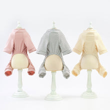 Load image into Gallery viewer, Three Dogs Striped Cotton Clothe