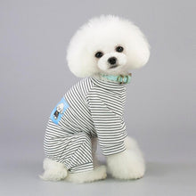 Load image into Gallery viewer, Three Dogs Striped Cotton Clothe
